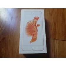 Caja De iPhone 6s Plus Rose Gold 16gb Completo Con Sacachip