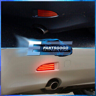 For 06-13 Lexus Is250 Is350 Red Led Rear Bumper Reflecto Aac Foto 2
