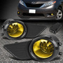 For 11-17 Toyota Sienna Smoked Lens Bumper Driving Fog L Sxd