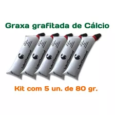 Kit Graxa Graf. Kit Com 5x80 Grs/ Graxa Silicone 500grs