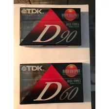 Cassette Tdk Hoght Output D 60 Y D 90 Ieci Type I Originales