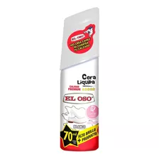 Cera Líquida Para Calzado El Oso Color Blanco 70ml