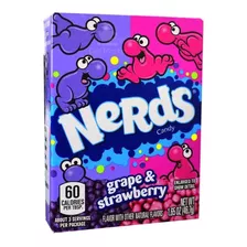 Mini Balas Nerds For The Love Strawberry And Grape - Eua