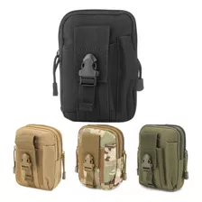 Bolso Tático Acessório Modular Molle Multiuso Porta Objeto Cor Verde