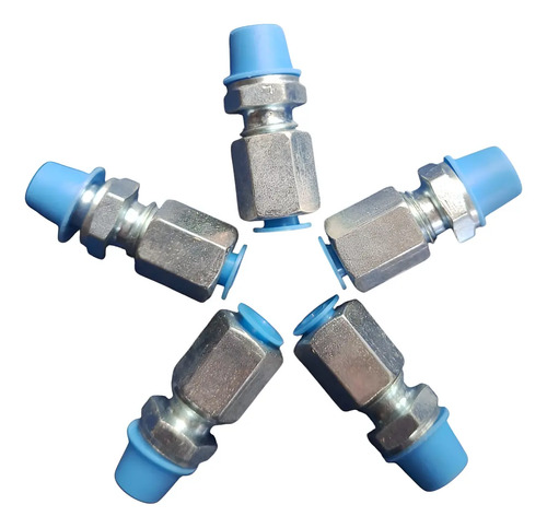 Conexão Pneumática Prodmot Unm 06 X M10 1,0 Din Zat 3v