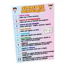 Material Apoio Banner Pedagógico Sinais De Pontuação Sil992