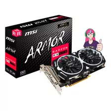 Placa De Video Rx570 4gb Msi Armor Oc - 12 Meses Garantia