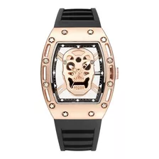 Reloj Para Hombre Fashion Skull Ghost Head Hollow Yeguang