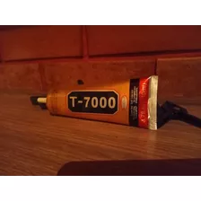 Cola T-7000 Preta 110ml Tela, Vidro Usada 2x + 8un Presilhas