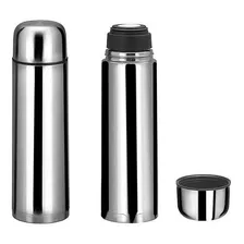 Garrafa Térmica Inox 1l Quente Frio Café Água Até 24h Gelado