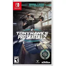 Tony Hawk's Pro Skater 1 + 2 Switch Mídia Física Disponível