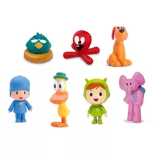 Pocoyo Boneco De Vinil - Elly Nina Loula Pato Monte Seu Kit