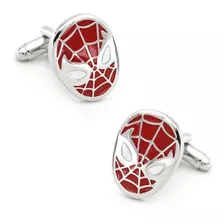 Set Colleras (gemelos) Spider Man 100% Acero