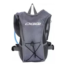 Mochila Hidratação C/ Bolsa D`água Bike 1 L Oggi Hacker Mtb Cor Preto