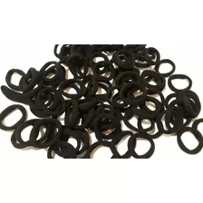 Colitas De Pelo Negro Pack Por 100 Unidades 4cm Ly