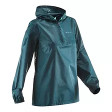 Chaqueta Impermeable De Mujer Trekking Quechua Nh100 