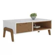 Mesa De Living Ratona Central Mueble Madera V Lcm