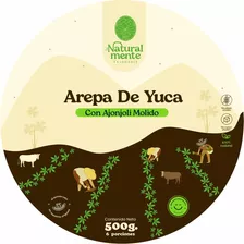 Arepa De Yuca Con Ajonjoli Molido 500 Gr 