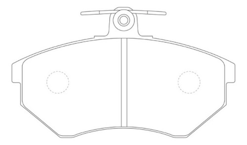 Pastillas Freno Delanteras Volkswagen Van Xl 1.2 2003 Foto 2