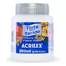 Tinta Para Tecido Fosca 250ml Acrilex - #04125