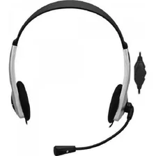 Headset Fortrek Hbl-101 Para Pc E Notebook Cor Cinza-claro