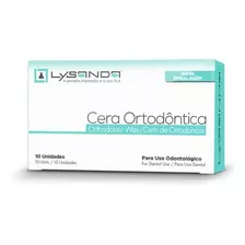 Cera Ortodontica C/50 Bastões Proteção Para Aparelho Lysanda