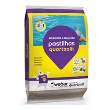 Argamassa Rejunte Pastilhas Quartzolit Azul Cobalto 5kg