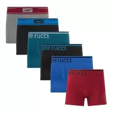 Kit 10 Cuecas Boxer Zee Rucci Microfibra Sem Costura Oferta!