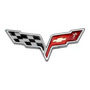 Emblema Chevrolet Corvette Alas Banderas