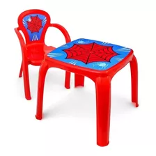 Mesinha C/1 Cadeira Infantil Teia Para Atividades - Usual