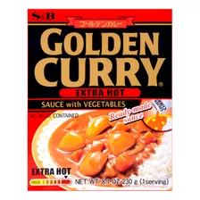 Curry Con Verduras Instantáneo Extra Picante, S&b Golden 230