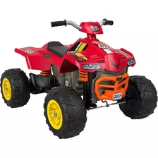 Power Wheels Hot Wheels - Atv De Carreras De Juguete Con Tr.