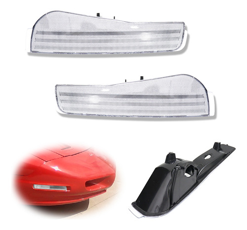 Carcasa De Luz Led De Giro Para Pontiac Firebird Trans Am Foto 9