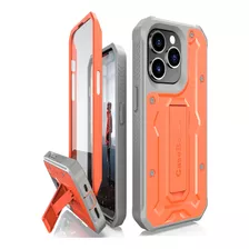 Funda Caseborne Para iPhone 14 Pro C/cubre Pant Orange