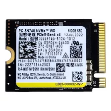 Ssd M.2 2230 512gb Nvme Pcie Gen4x4 Sn740 Wd-western Digital