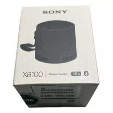 Parlante Inalámbrico Bluetooth Sony Xb100 Negro