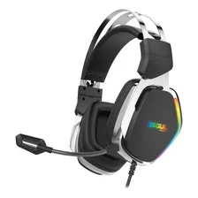 Auricular Gamer Soul Rgb Nemesis Usb 7.1 C/mic Duraderos Color Negro