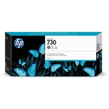 Tinta Hp 730 Gris 300 Ml Original | T1700 T2600