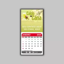 50 Mini Calendários Personalizados 2024 Para O Seu Comércio