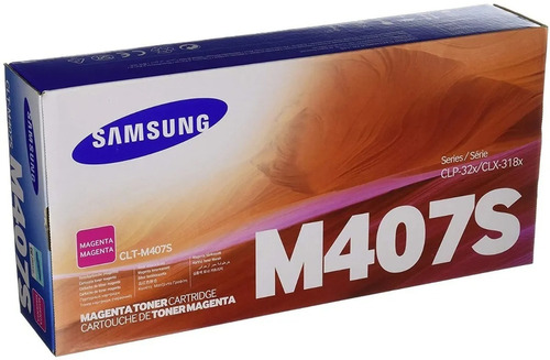 Toner Original Samsung M407s Clt-m407s Magenta 320 325 3180