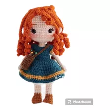 Muñecas Princesas Artesanales Tejidas A Crochet Disney 