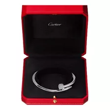 Pulsera Cartier Love En Oro Blanco Juste Un Clou Puntilla