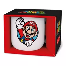 Taza Tazon Super Mario Bros Nintendo Con Caja 380ml 