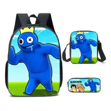 Mochila Escolar Rainbow Friends New Rainbow Friends Para P