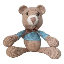 Urso Amigurumi Croche Bebe Boneco Infantil Quarto Criança Na