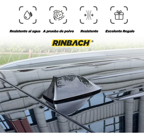 Antena Aleta Fibra Carbono Para Renault Koleos 2019 Foto 3