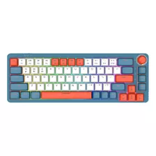 Gamakay Lk67 Teclado Mecánico Rgb Interruptor Gateron