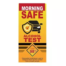 Morning Safe Alcohol Test Breathalyzer Análisis Irlandés X 2