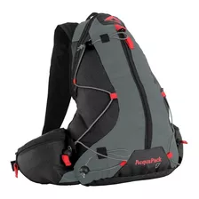 Mochila Acqua Pack 17 Litros Trilhas & Rumos Hidratação Cor Preto Cinza Desenho Do Tecido Cinza Com Preto