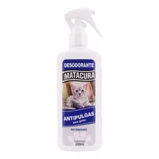 Spray Matacura Antipulgas Para Gatos 200 Ml